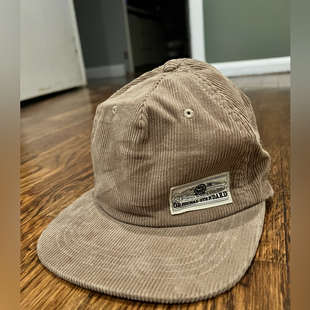 Cordaroy adjustable hat great fit very comfortable